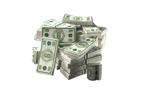 1300 coins to money
